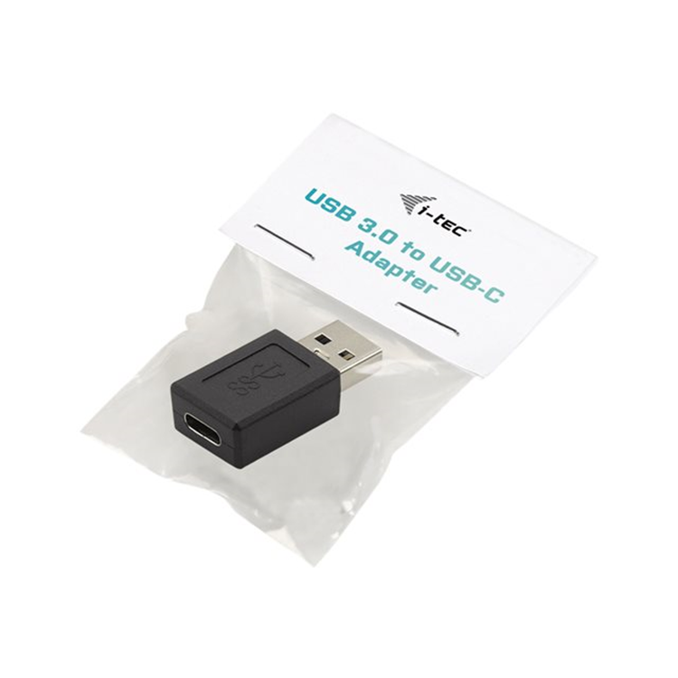 i-tec USB-C to USB-A Adapter USB-C (fem) i-tec USB-C to USB-A Adapter USB-C (fem)