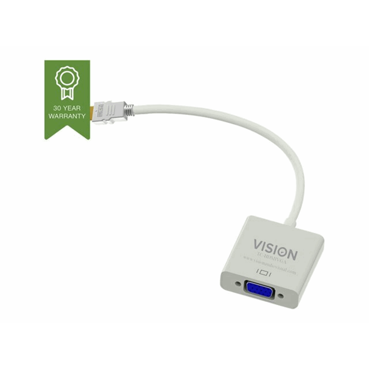 VISION Techconnect HDMI TO VGA Adaptor VISION Techconnect HDMI TO VGA Adaptor