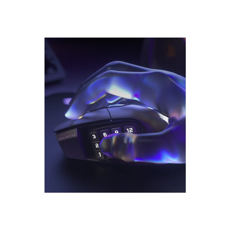 CORSAIR SCIMITAR ELITE WIRELESS SE Gaming Mouse Wireless Gun metal 33000 DPI Optical