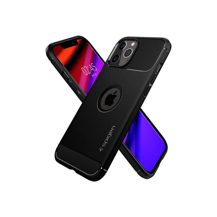 Spigen iPh 12(Pro) Rugg Arm MatBl