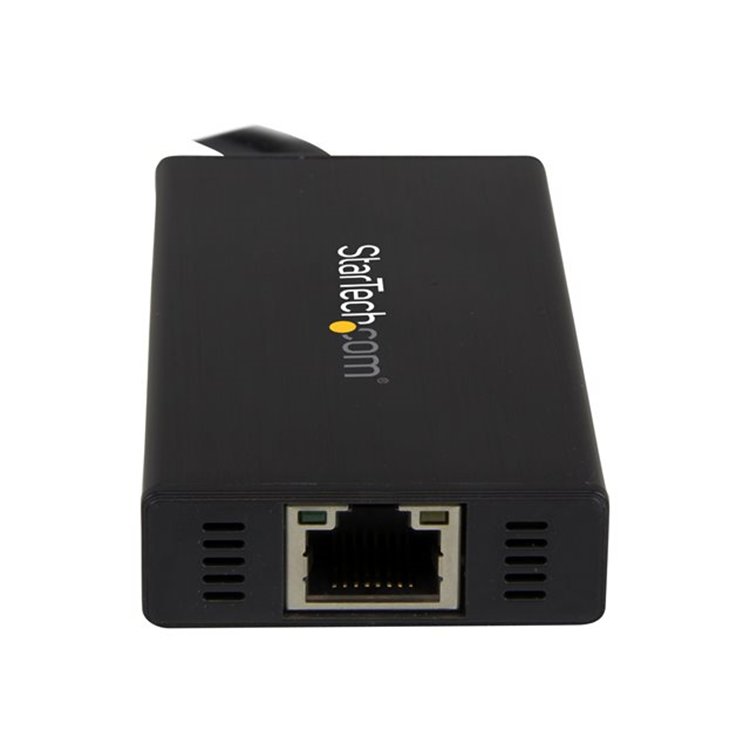 Portable USB 3.0 Hub w/ Gigabit Ethernet Portable USB 3.0 Hub w/ Gigabit Ethernet