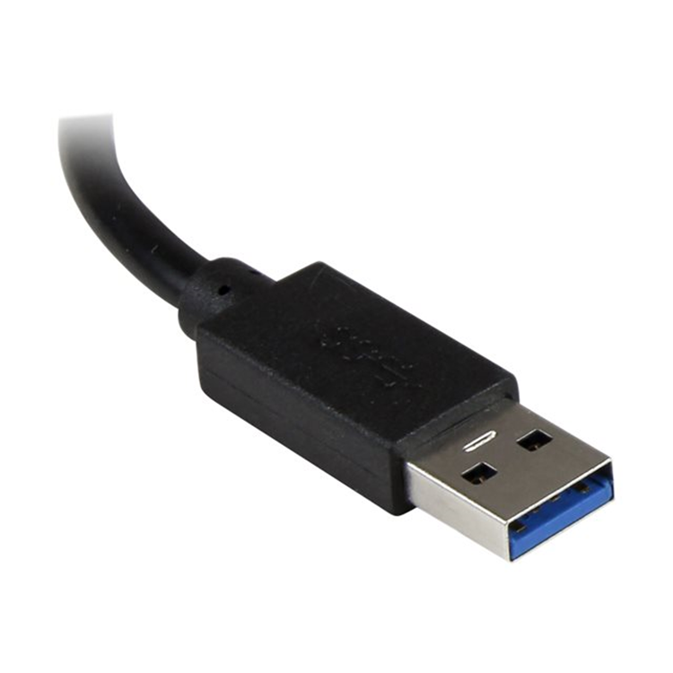 Portable USB 3.0 Hub w/ Gigabit Ethernet