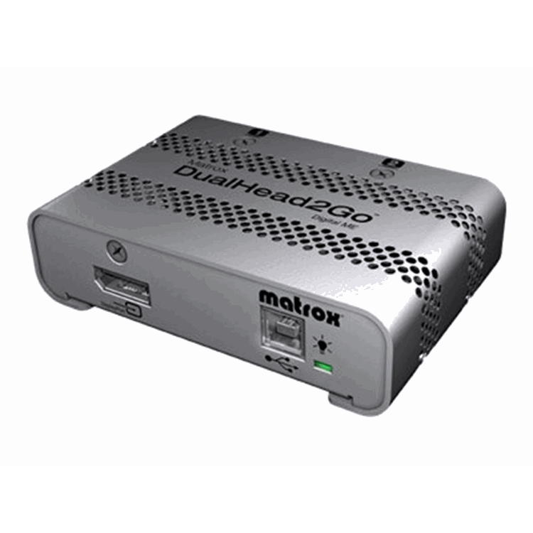 DualHead2Go Mac Edition (ME). Dual digital (DVI-D) display support. DualHead2Go Mac Edition (ME). Dual digital (DVI-D) display support.