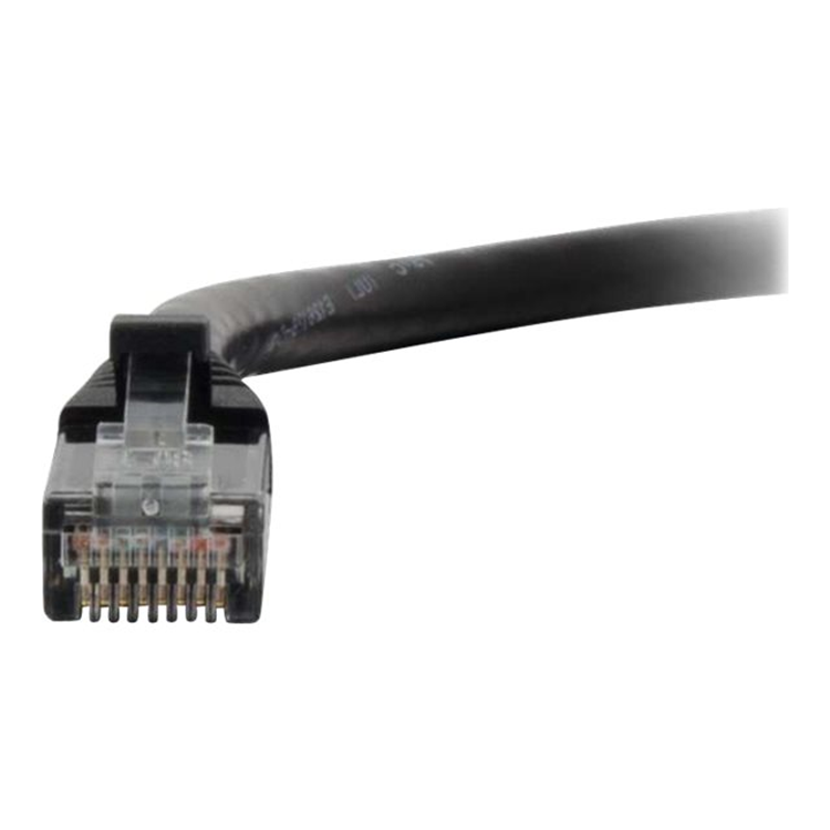 Cbl/1M Black CAT6 PVC Snagless UTP Patch