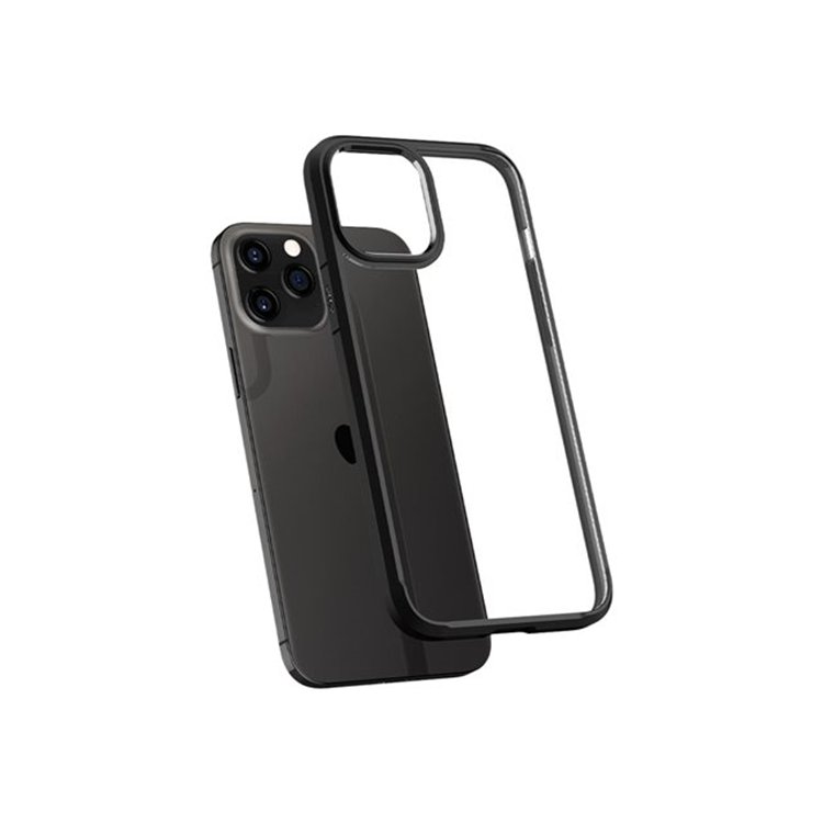 Spigen iPh 12(Pro) Ultra Hybr Mat Bl Spigen iPh 12(Pro) Ultra Hybr Mat Bl
