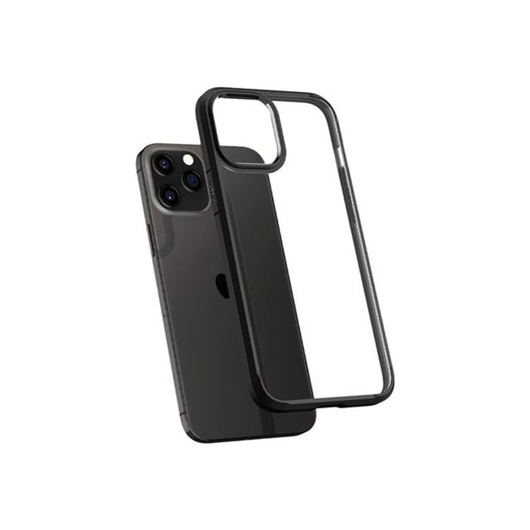 Spigen iPh 12(Pro) Ultra Hybr Mat Bl