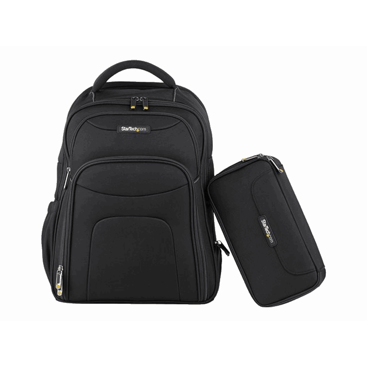 15.6in Laptop Backpack w/ Accessory Case