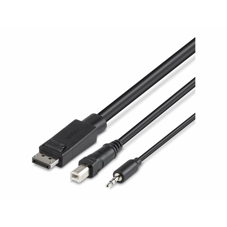 DISPLAY PORT/USB/AUDIO 6FT KVM COMBO CBL DISPLAY PORT/USB/AUDIO 6FT KVM COMBO CBL