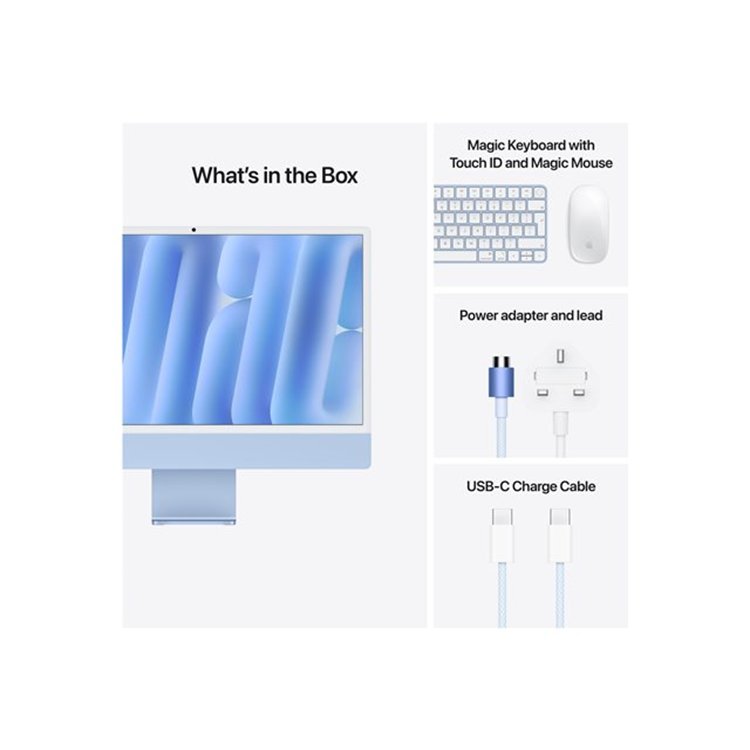 APPLE IMAC 24 BLU/10C/10C/24GB/512-NLD