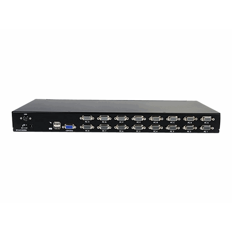 16 PORT 1U RACK MOUNT USB KVM SWITCH W 16 PORT 1U RACK MOUNT USB KVM SWITCH W