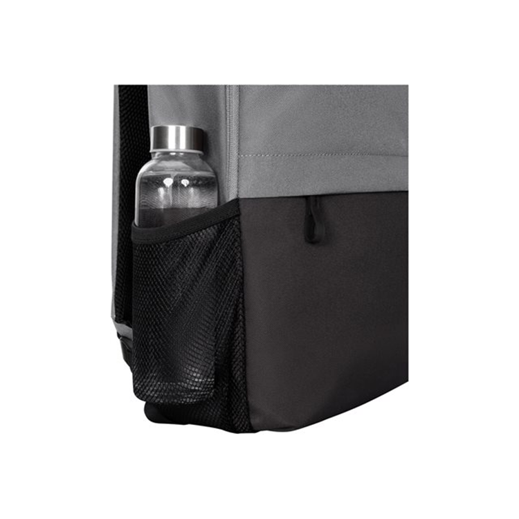 16 inch Sagano EcoSmart Campus Laptop Backpack - Black/Grey