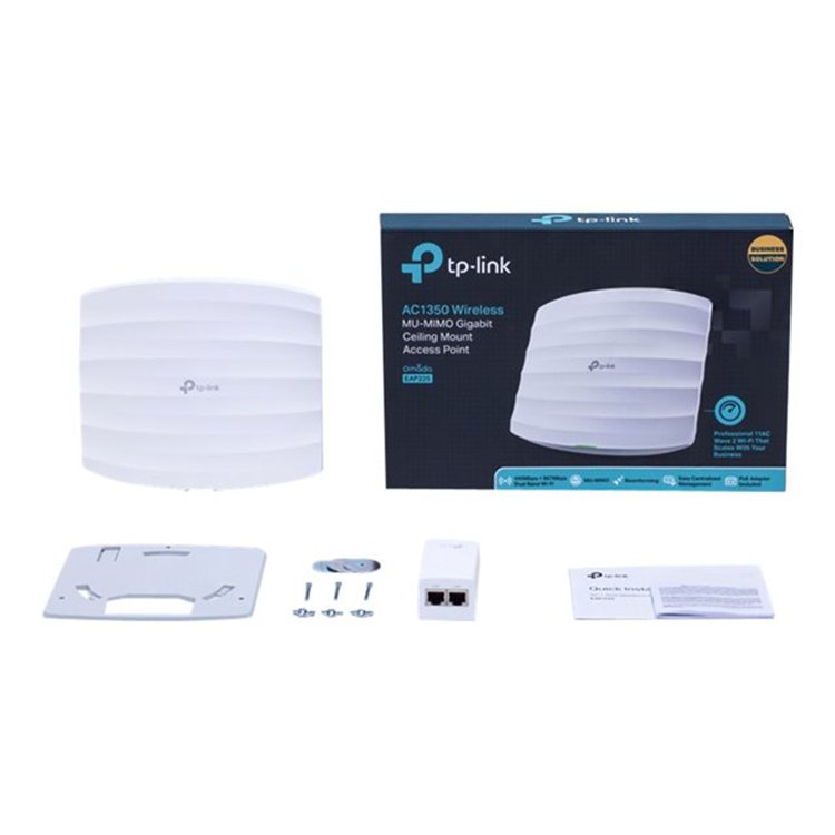 AC1350 Wireless Dual Band Gigabit Ceiling Mount Access Point Qualcomm 450Mbps at 2.4GHz + 867Mbps at AC1350 Wireless Dual Band Gigabit Ceiling Mount Access Point Qualcomm 450Mbps at 2.4GHz + 867Mbps at