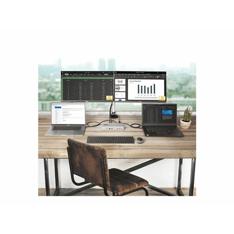 USB-C KVM Docking Station Dual 4K 60Hz USB-C KVM Docking Station Dual 4K 60Hz