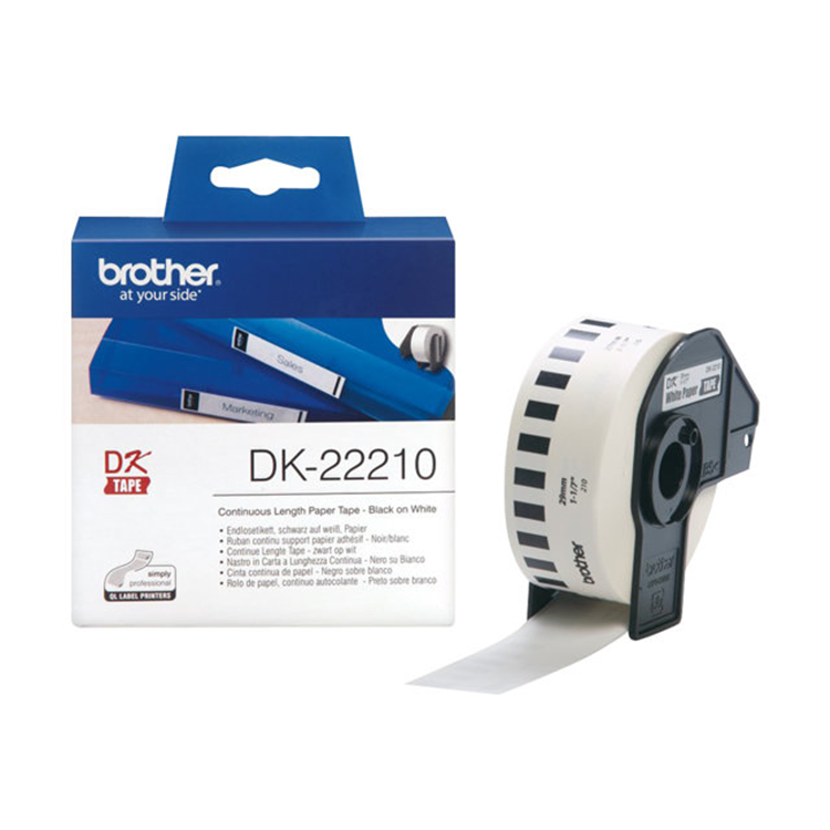 BROTHER DK22210 endless label paper BROTHER DK22210 endless label paper