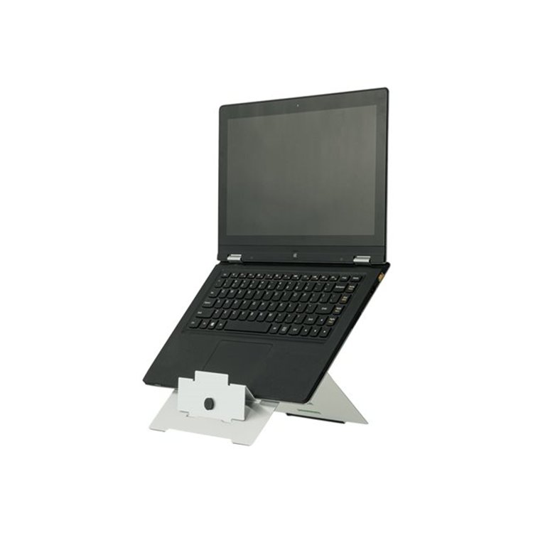 Riser Laptopstandaard Mobiel InstelbaarZilver Riser Laptopstandaard Mobiel InstelbaarZilver