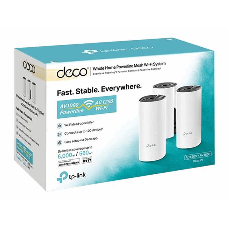 AC1200 Whole-Home Hybrid Mesh Wi-Fi System with Powerline Qualcomm CPU 867Mbps at 5GHz+300Mbps at 2. AC1200 Whole-Home Hybrid Mesh Wi-Fi System with Powerline Qualcomm CPU 867Mbps at 5GHz+300Mbps at 2.