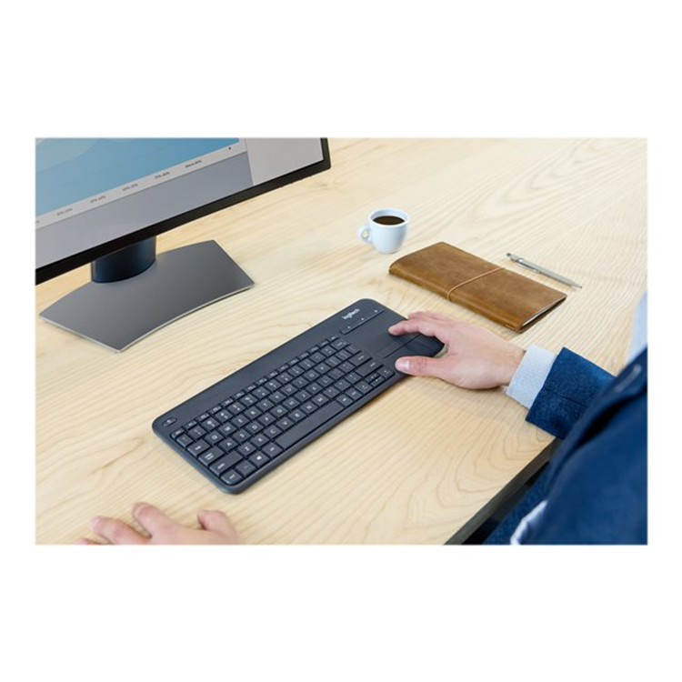 Wireless Touch K400 Plus DARK INT 2.4GHZ