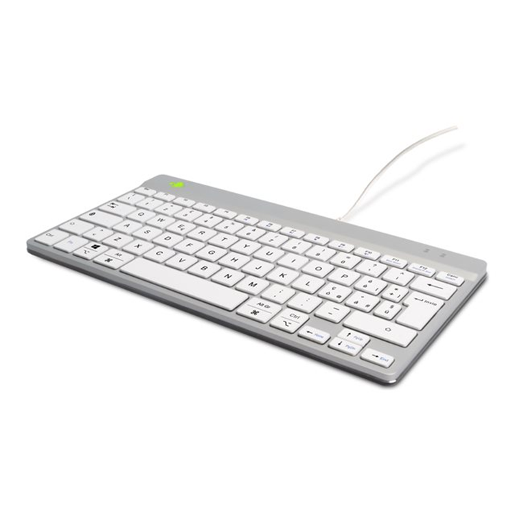 Ergonomic KB Comp QWERTY(IT) wired white