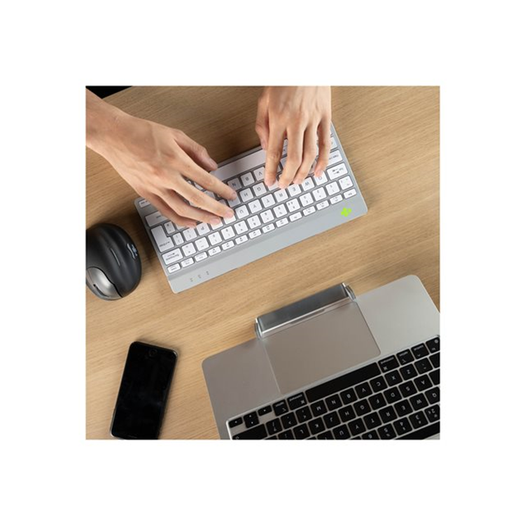 Ergonomic KB Comp QWERTZ(CH) Bluet white Ergonomic KB Comp QWERTZ(CH) Bluet white