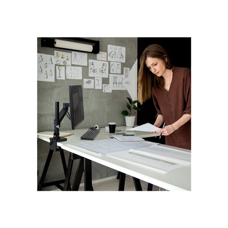 Ergotron NX Monitor Arm Black Ergotron NX Monitor Arm Black