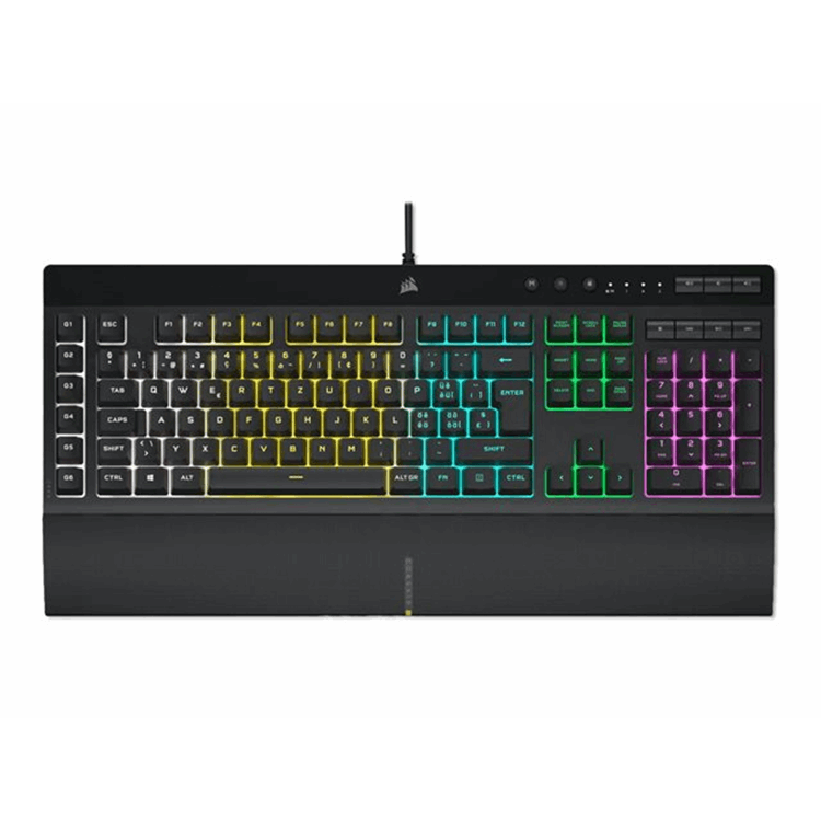 K55 RGB PRO Gaming Keyboard Backlit Zoned RGB LED Rubberdome QWERTZ K55 RGB PRO Gaming Keyboard Backlit Zoned RGB LED Rubberdome QWERTZ