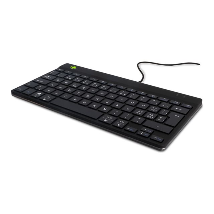 Ergonomic KB Comp QWERTZ(CH) wired black