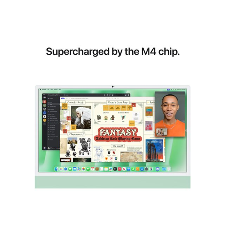 APPLE IMAC 24 GRN/8C/8C/16GB/256GB-NLD