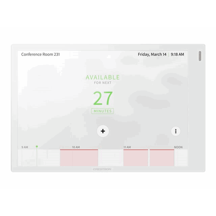 7" Room Scheduling Touch Screen LB WH 7" Room Scheduling Touch Screen LB WH