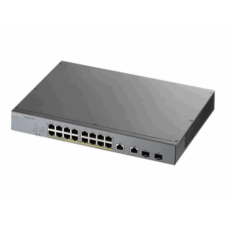 18 Port managed CCTV PoE Switch long ra