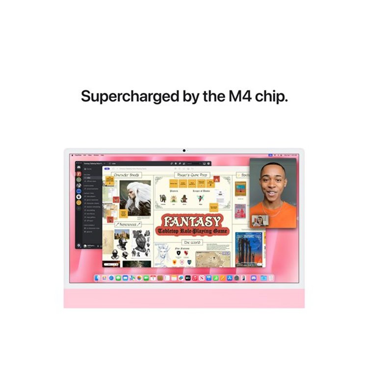 APPLE IMAC 24 PNK/10C/10C/16GB/256-NLD