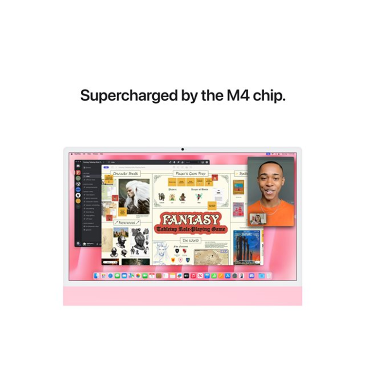 APPLE IMAC 24 PNK/10C/10C/16GB/256-NLD