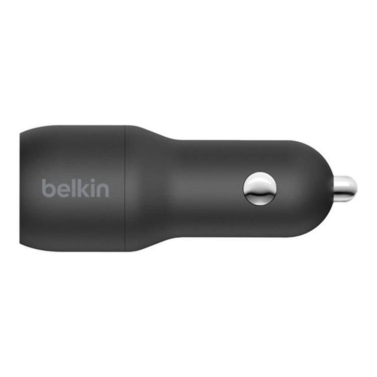 BELKIN Dual USB-A CarCh h1M PVC A-C 24W BELKIN Dual USB-A CarCh h1M PVC A-C 24W