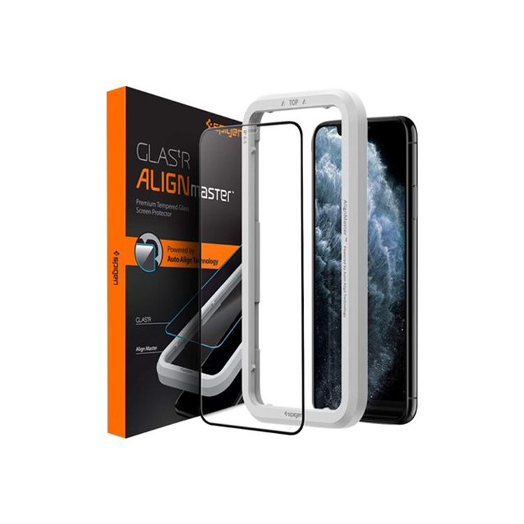 Spigen iPh 11 Pro AlignMaster FC Black Spigen iPh 11 Pro AlignMaster FC Black