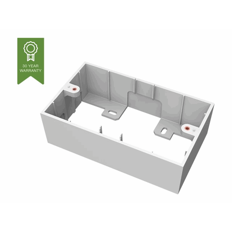 VISION Techconnect 2-Gang Backbox VISION Techconnect 2-Gang Backbox