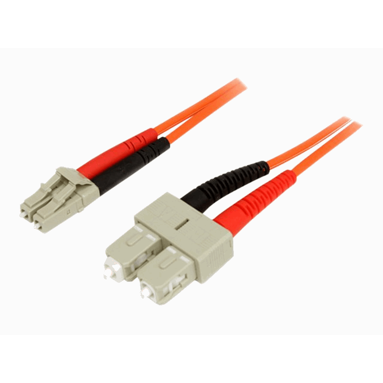 1m Multimode 62.5/125 Duplex Fiber Patch