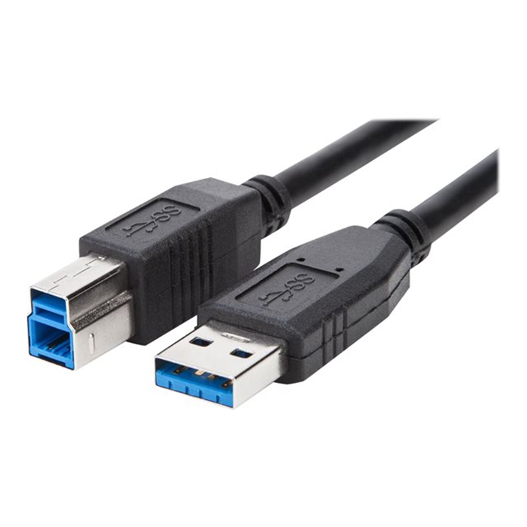 1m USB 3.0 A to B Cable Black 1m USB 3.0 A to B Cable Black