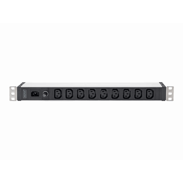 1U Aluminum PDU rackmountable Fuse