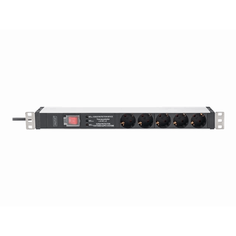 1U Aluminum PDU rackmountable Switch