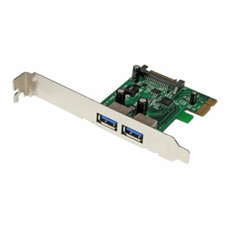 2 Port PCIe USB 3.0 Card Adapter w/ UASP