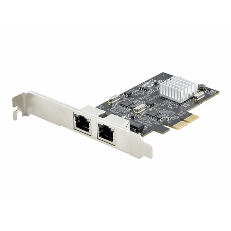 2-Port NBASE-T 2.5Gbps PCIe Network Card 2-Port NBASE-T 2.5Gbps PCIe Network Card