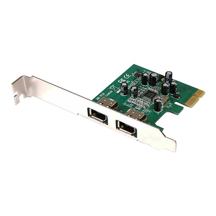 2 Port PCI Express 1394a FireWire Card