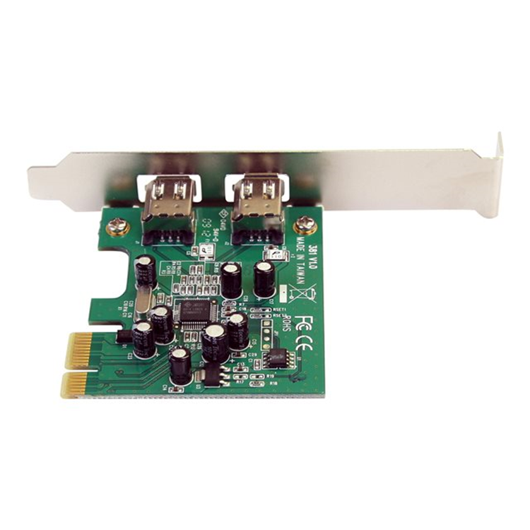 2 Port PCI Express 1394a FireWire Card