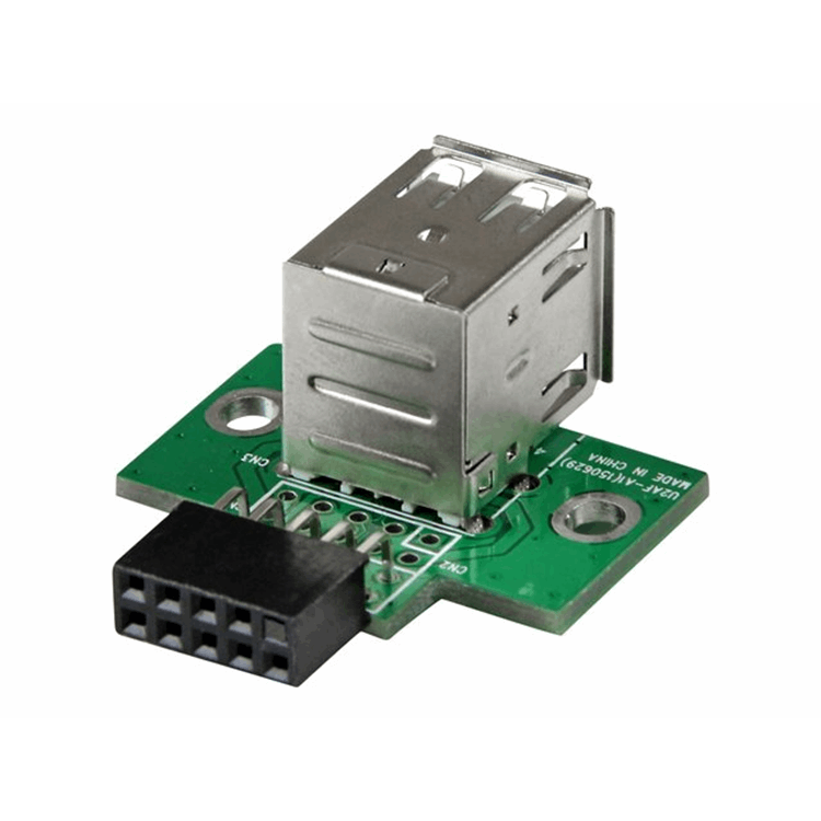 2 Port USB Motherboard Header Adapter