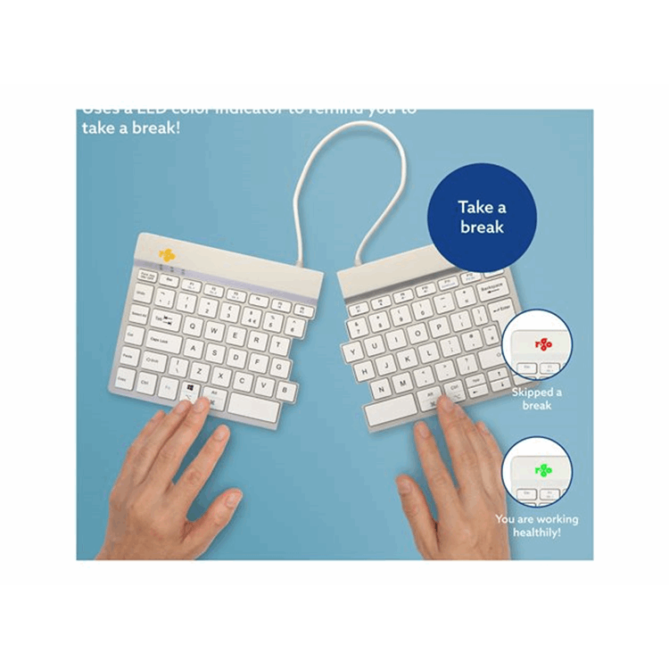 R-Go Split Break keyboard QWERTY (UK) R-Go Split Break keyboard QWERTY (UK)
