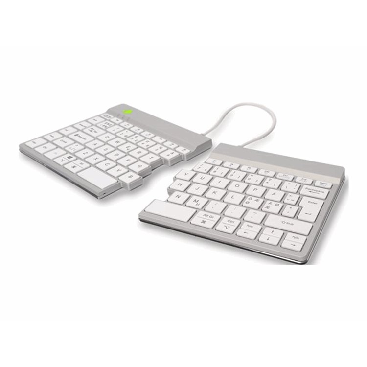 ErgonomicKB Split QWERTY(ND) Bluet white ErgonomicKB Split QWERTY(ND) Bluet white