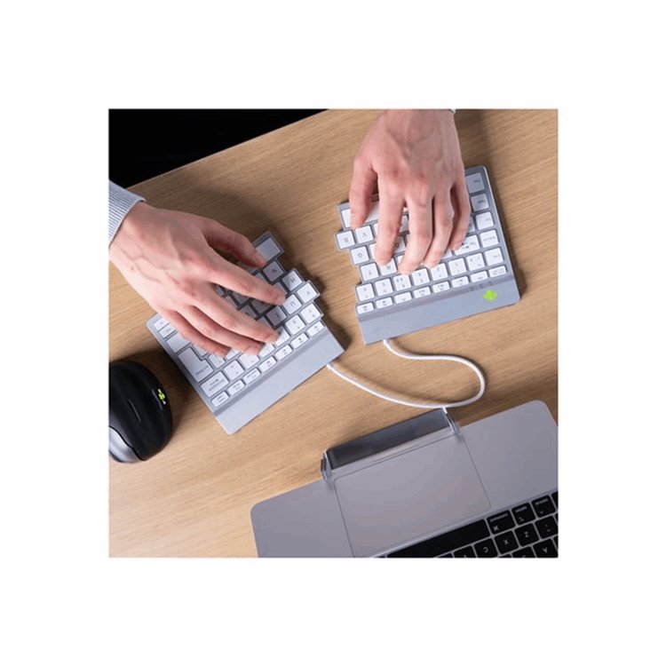 ErgonomicKB Split QWERTY(ND) Bluet white ErgonomicKB Split QWERTY(ND) Bluet white