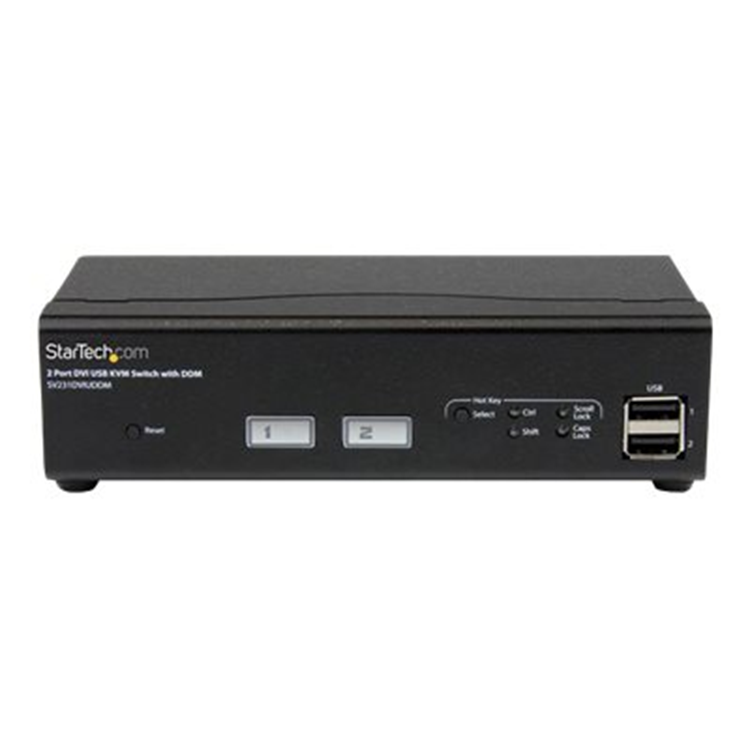 2 Port USB DVI KVM Switch with DDM Fast 2 Port USB DVI KVM Switch with DDM Fast