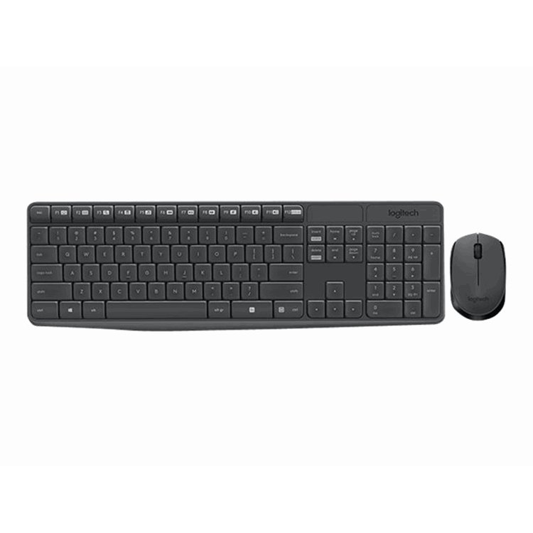 MK235 Wireless Keyboard and Mouse Combo-GREY-NLB-2.4GHZ-CENTRAL-(GREY KEYS GREYBTM) MK235 Wireless Keyboard and Mouse Combo-GREY-NLB-2.4GHZ-CENTRAL-(GREY KEYS GREYBTM)