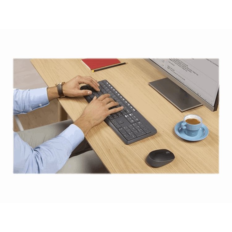 MK235 Wireless Keyboard and Mouse Combo-GREY-NLB-2.4GHZ-CENTRAL-(GREY KEYS GREYBTM) MK235 Wireless Keyboard and Mouse Combo-GREY-NLB-2.4GHZ-CENTRAL-(GREY KEYS GREYBTM)