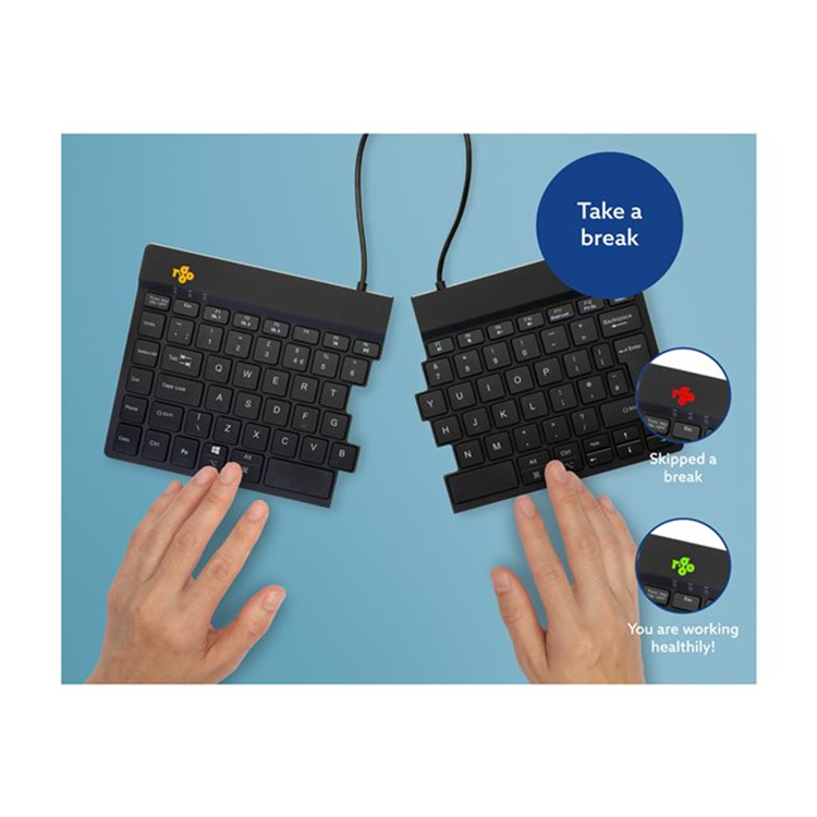 R-Go Split Break keyboard QWERTY (UK)